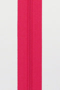 Lynlås pink - delbar 6 mm
