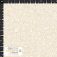 Beige med cirkler 108"